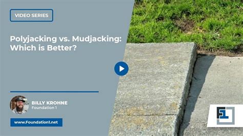 Mudjacking Vs. Poly Jacking